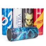 Art Printing 330ml Aluminum Soda Cans Normal Inside Coating