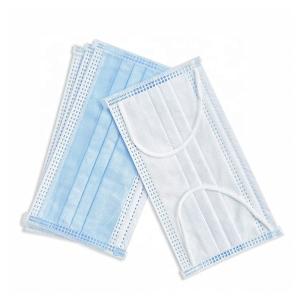 China Protective 3 Ply Disposable Earloop Medical Face Mask 17.5x9cm wholesale