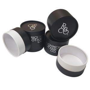 China Antiwear Black Cardboard Tube Packaging , Ultraportable Cardboard Packing Tubes wholesale