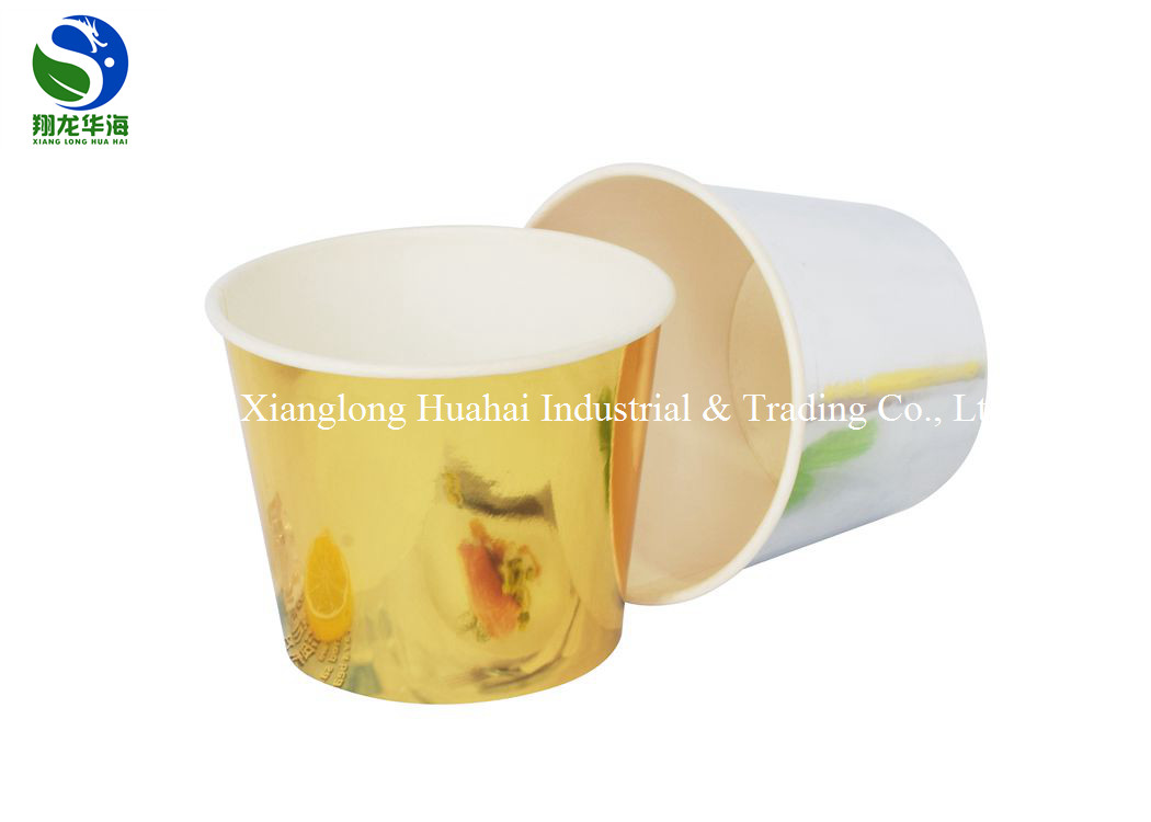 Wholesale Disposable Fried Chicken Bucket Snack containers Paper Bucket With Lid