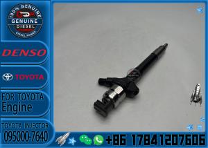 China Common Rail Fuel Injector 095000-7640 For TOYOTA 2AD-FTV 23670-0R170 23670-0R120 23670-0R020 23670-0R070 wholesale