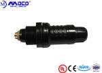 2P 2 - 26 Pin Medical Electrical Connectors Male And Female Black Color