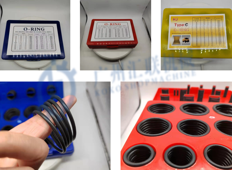 Kobelco 666Pcs O-Ring Box NBR 90 Shore 42 Sizes Oil Seal Kit for SK100 SK200 SK300 Hyundai R200-5 R210-7 R215 Excavator