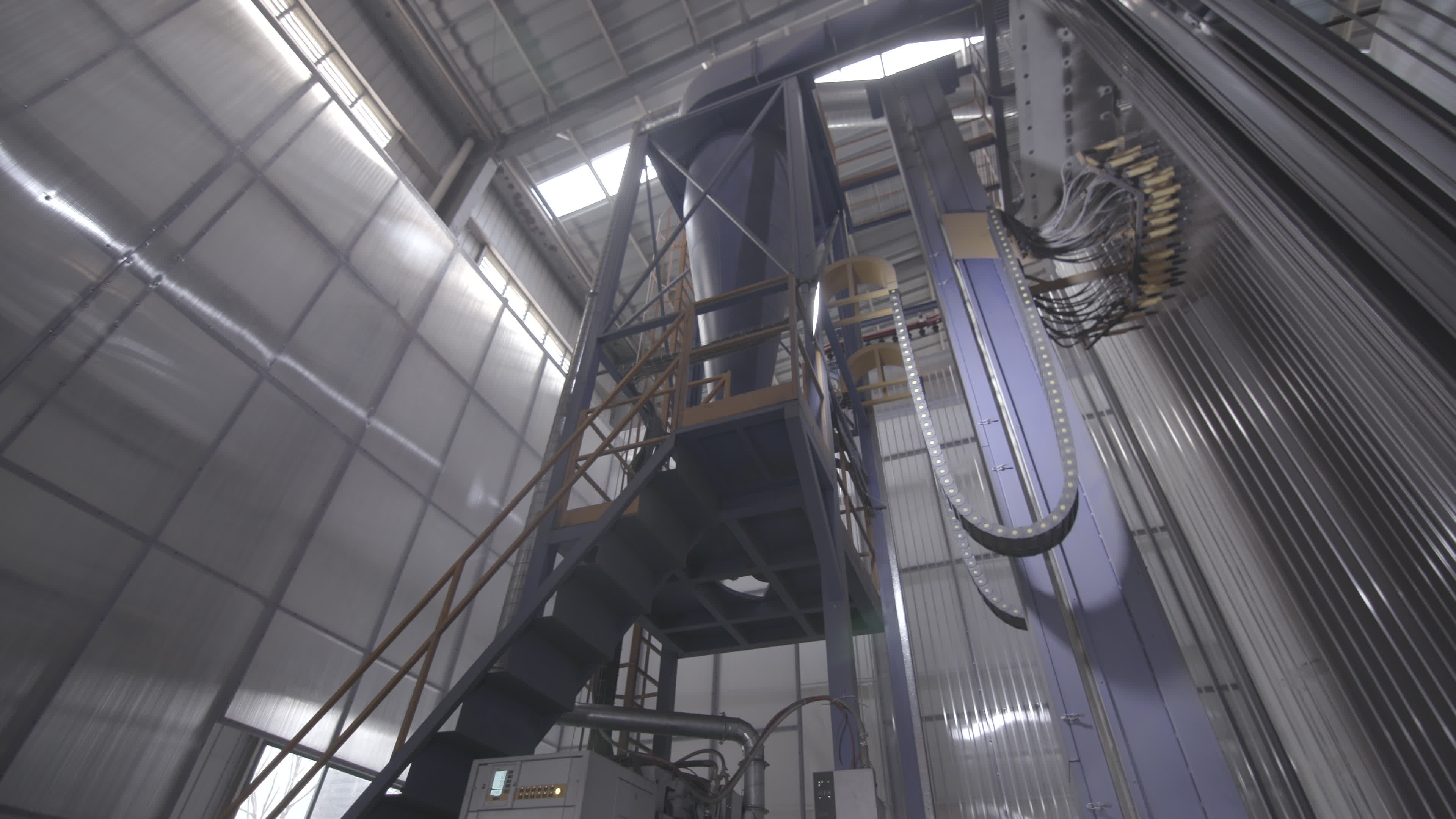Electrostatic Powder Coating Production Equipment With Powder Coating Booth And Curing Oven