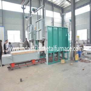China Bogie Hearth Heat Treating Car Bottom Furnaces Equipment Electric 1 Zone 2400×1700×1300mm wholesale
