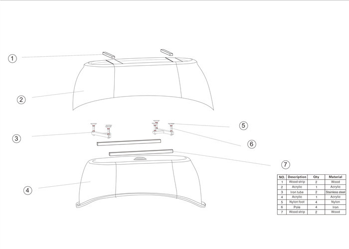 1800mm Long Oval Freestanding Tub With Pop - Up Drain Customized Color