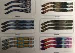 PET PP Material Thermal Transfer Stickers For Glasses Frames 50 Packs / Carton