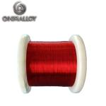 Lacquered Enameled Insulated Resistance Wire 180 Degree Celsius Coating Thermal