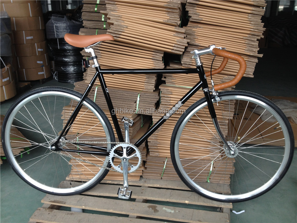 Red Color 3 Speed Fixed Gear Bike with Kenda Tire and Neco Head Set on Chromoly Frame