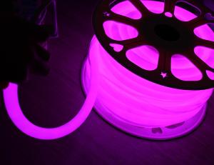 China New mini round PVC tube neon light 16mm 360 degree led neon flex DC24V pink wholesale