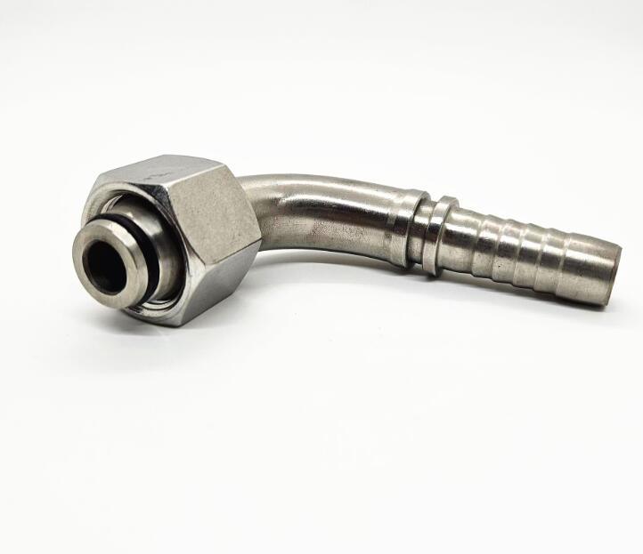 90 Degree Elbow Hydraulic High Quality Hose Fittings Metric 24-Degree Cone Seal Heavy Type Straight Fitting 20591