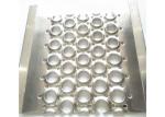 5" Depth Round Hole Metal Grtp Strut Grating Panel For Anti Skid Walkway