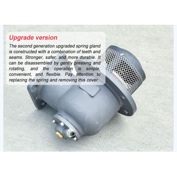 Pneumatic Operation Mode Customized Fuel Tanker Truck 3 Inch Emergency Shut Off Valve for Safe Oil Transportation