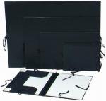 Black Artist Painting Portfolio Folder Paper Organizer Folder With Painting Clip