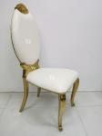 Dining High Back Wedding Banquet Chair Fabric Stainless Steel For Events