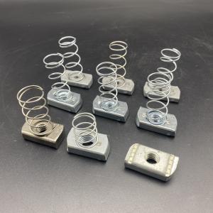 China Strut Accessories m6 m12 Customized Channel Spring Nuts wholesale