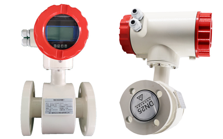 4-20ma Output Digital Electromagnetic Flowmeter Transmitter Price With Rs485