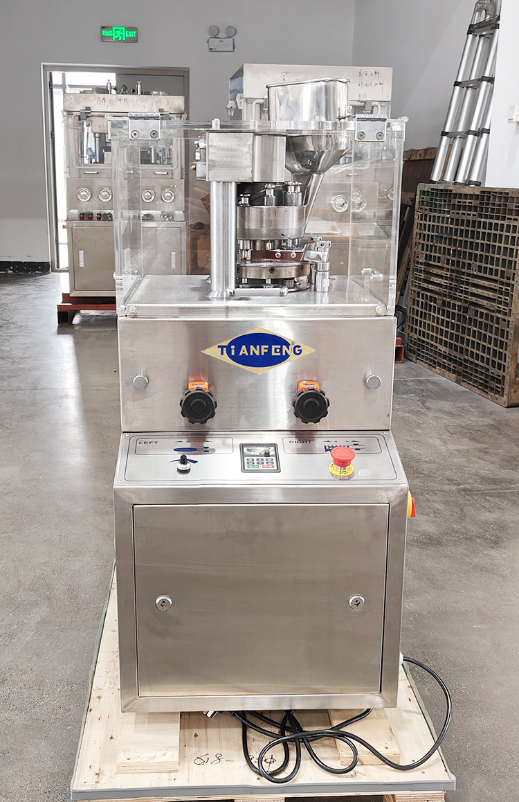 High Efficiency ZP5 Rotary Tablet Press Machine 9000pcs/H 60KN Max Pressure