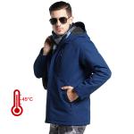 Outdoor Electric Heated Jacket Waterproof Winter Sport Three In One Men Ski