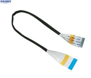 China Custom 1mm Pitch Ribbon Cable , 30 Ways A Type Shielded Flat Flex Cable wholesale