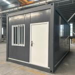 Breathable Black Professional Supply 40ft Easy Assembly Flat Pack Container