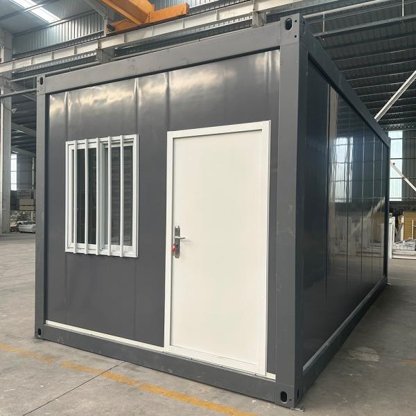 Breathable Black Professional Supply 40ft Easy Assembly Flat Pack Container