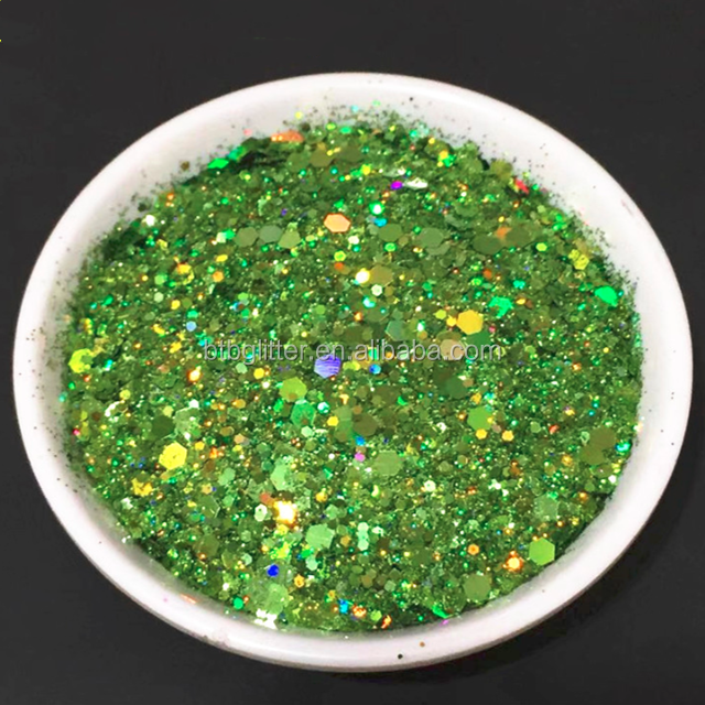 Thousand Choices Offered Glitter Shape Chunky Glitter 1 Kilo of Each Glitter for Christmas Celebration