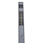 18 Ports Managed Fiber Switch 100 / 1000m SFP And 8 Ports 10 / 100 / 1000m