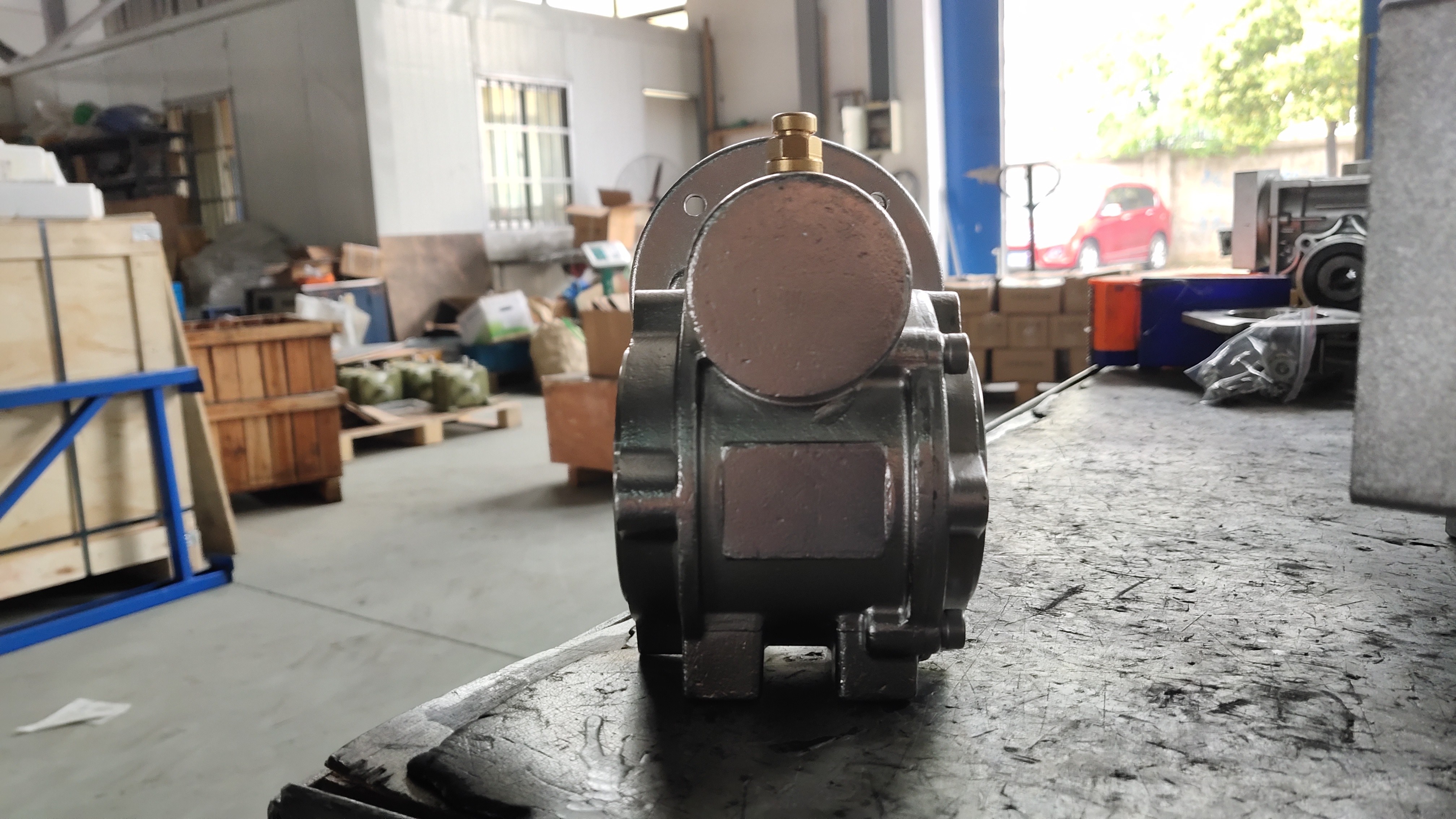 Ss304 VF050 Single Speed Reduction Gearbox