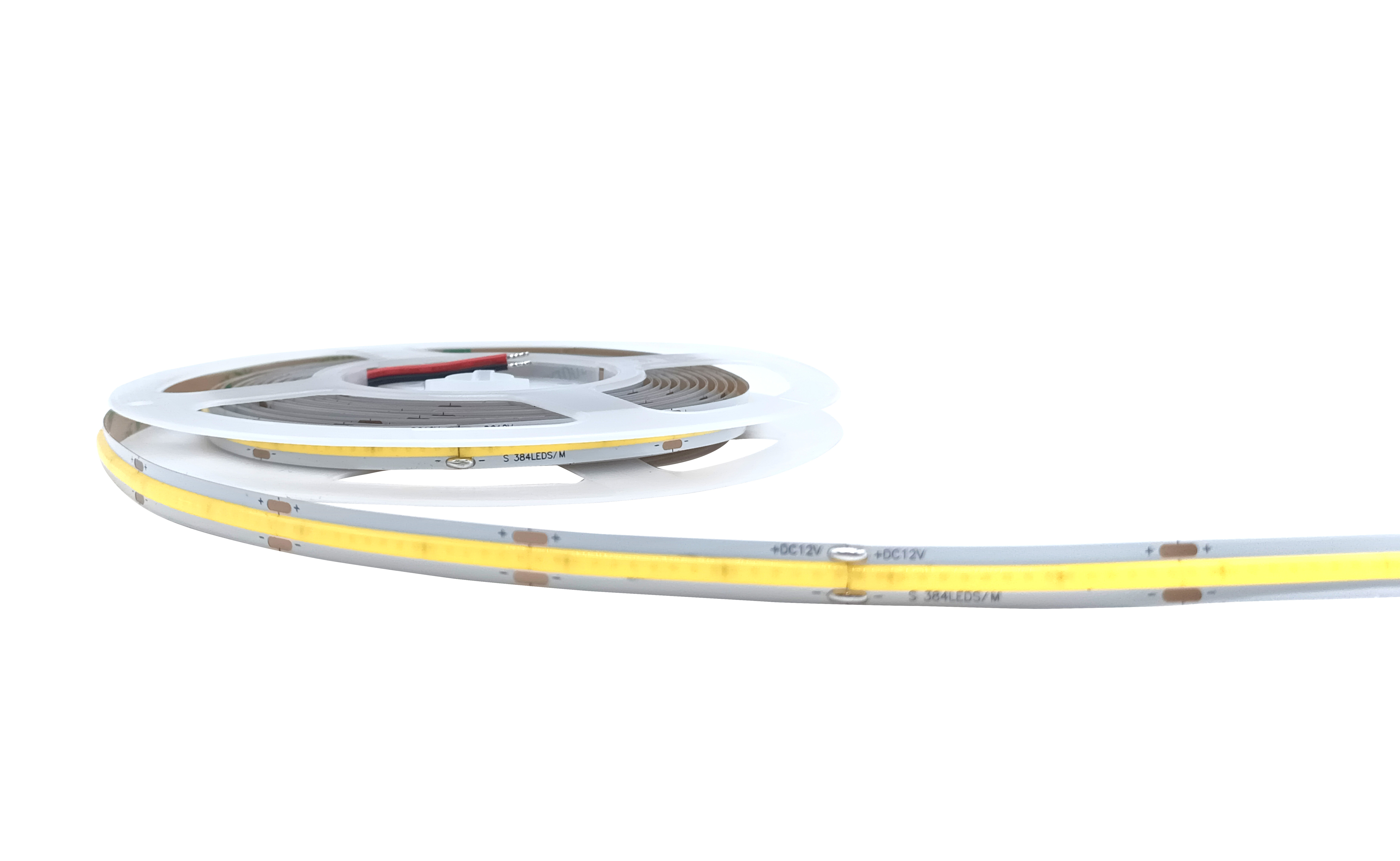 Cob Waterproof Led Strip Lights 12v Flexible Led Light Strip 5m/roll