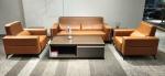 Living Room Office Reception Sofa , Commercial L Shaped Sectional Couch