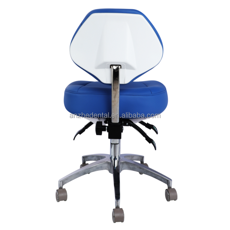 Durable Design Dentist Stool Unique Ergonomic Big Seat Dentist Chair With Wheels