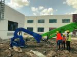 Hydraulic Sheet Photovoltaic Pile Driver With Excavator 30T