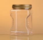 275mm Height Food Grade 2 Gallon Cookie Jar With Black Lid
