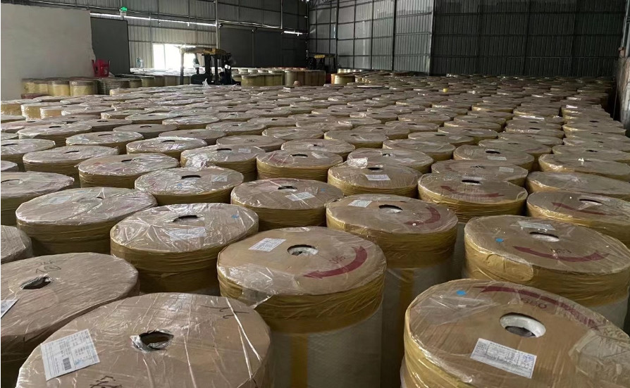 1280MM*4000M BOPP Heavy Duty Adhesive Tape Jumbo Roll Customized Colors And Logos