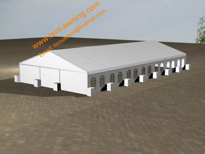 Ourdoor Large Waterproof Aluminum Clear Span Trade Show Tents for Event