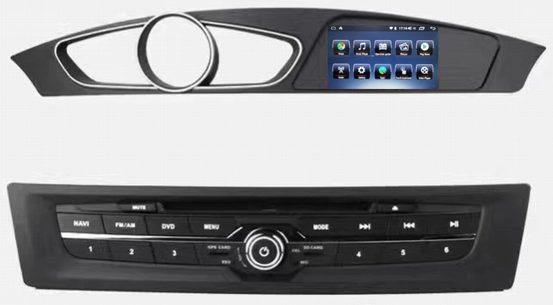 Ouchuangbo car radio bluetooth for MG W5 support android 8.1 USB digital TV gps navigation 2.5D IPS screen