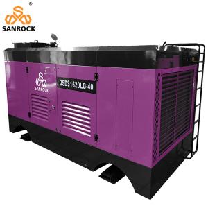 China Stationary High Pressure Water Well Screw Air Compressor Machine wholesale