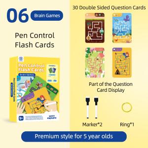 China Kindergarten Letter Tracing Flashcards For Kids Ages 3+ wholesale