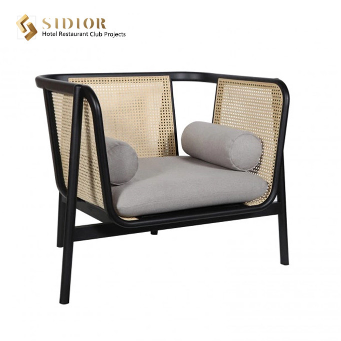 Lobby Sofa, Morden Sofa, Solid Wood sofa, Leisure sofa, Fabric Upholstery,Movable Cushion, Club, Hotel High Quality Sofa
