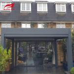 Adjustable Louvered Roof Motorized Aluminum Pergola 6063 T5