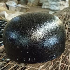 Api Certificate Carbon Steel Cap Customized Thickness Galvanized Black
