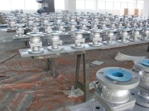 China NPS 8&quot; Two Piece Reduced Bore Floating Ball Valve wholesale