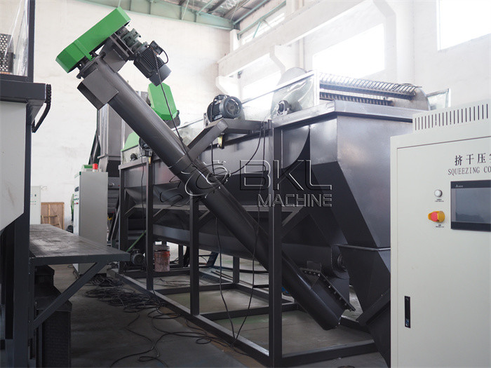 BKL 1000 Plastic Film Washing Line Recycling 1200kg/H