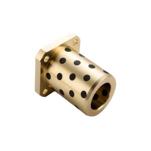 China Flange Graphite Impregnated Brass Bearings wholesale