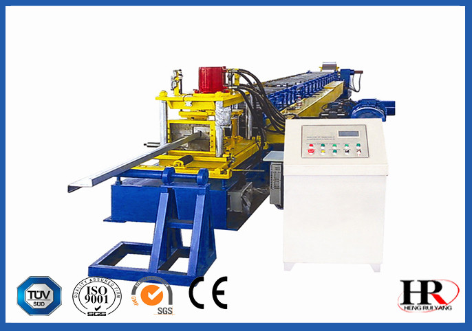 Pre-punching Z Shape Cold Roll Forming Machine With Changeable Feeding Width