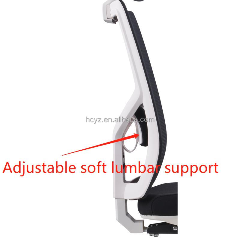 Full Mesh Revolving Ergonomic Adjustable Computer Chair for Small Backres