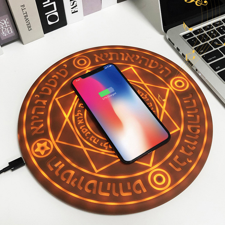 Magic Circle ABS 10W QI Wireless Charging Pad