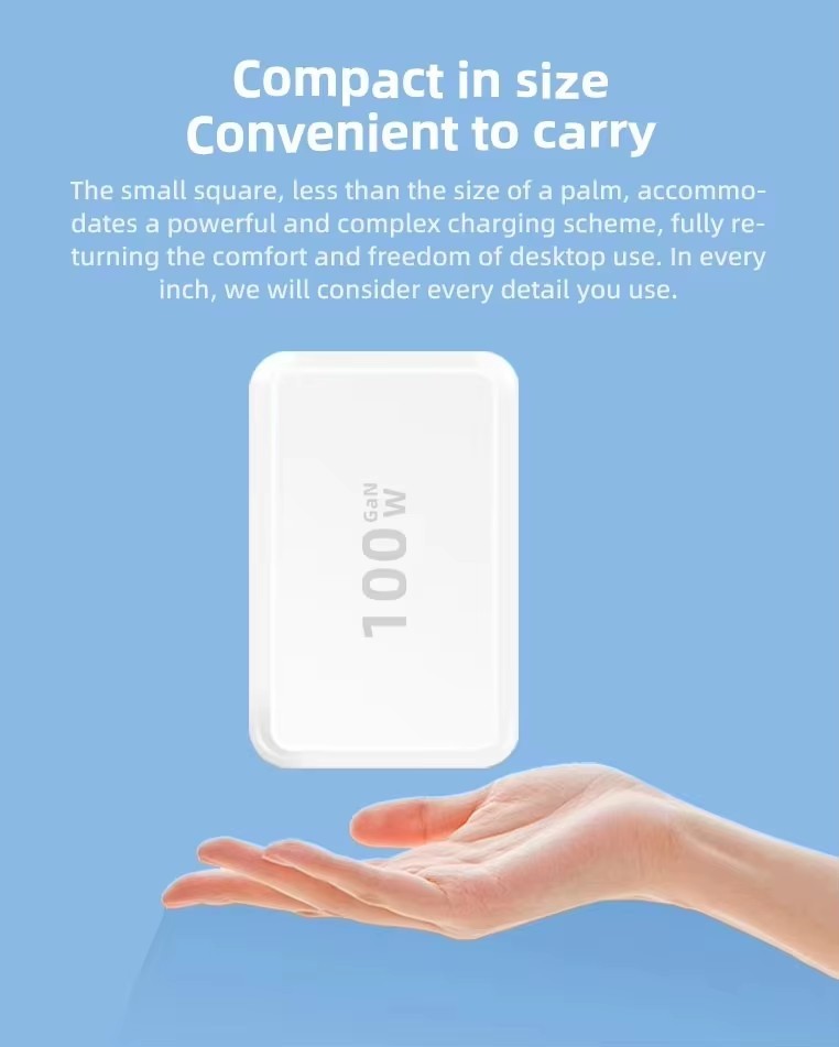 100W Multiple USB Charger 6 Ports Hub QC3.0 Phone Charger Station
