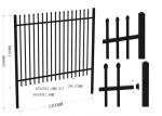 Tubular Garrison Fence / Australia Security Commerical Garrison Fence Panel /